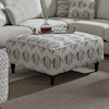 Fusion Furniture 51 MARE IVORY Cocktail Ottoman