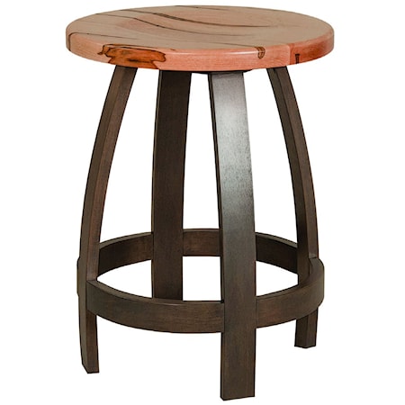 24" Amish Made Barstool