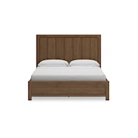 Casual King Panel Bed with Storage