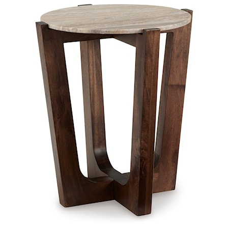 Round End Table