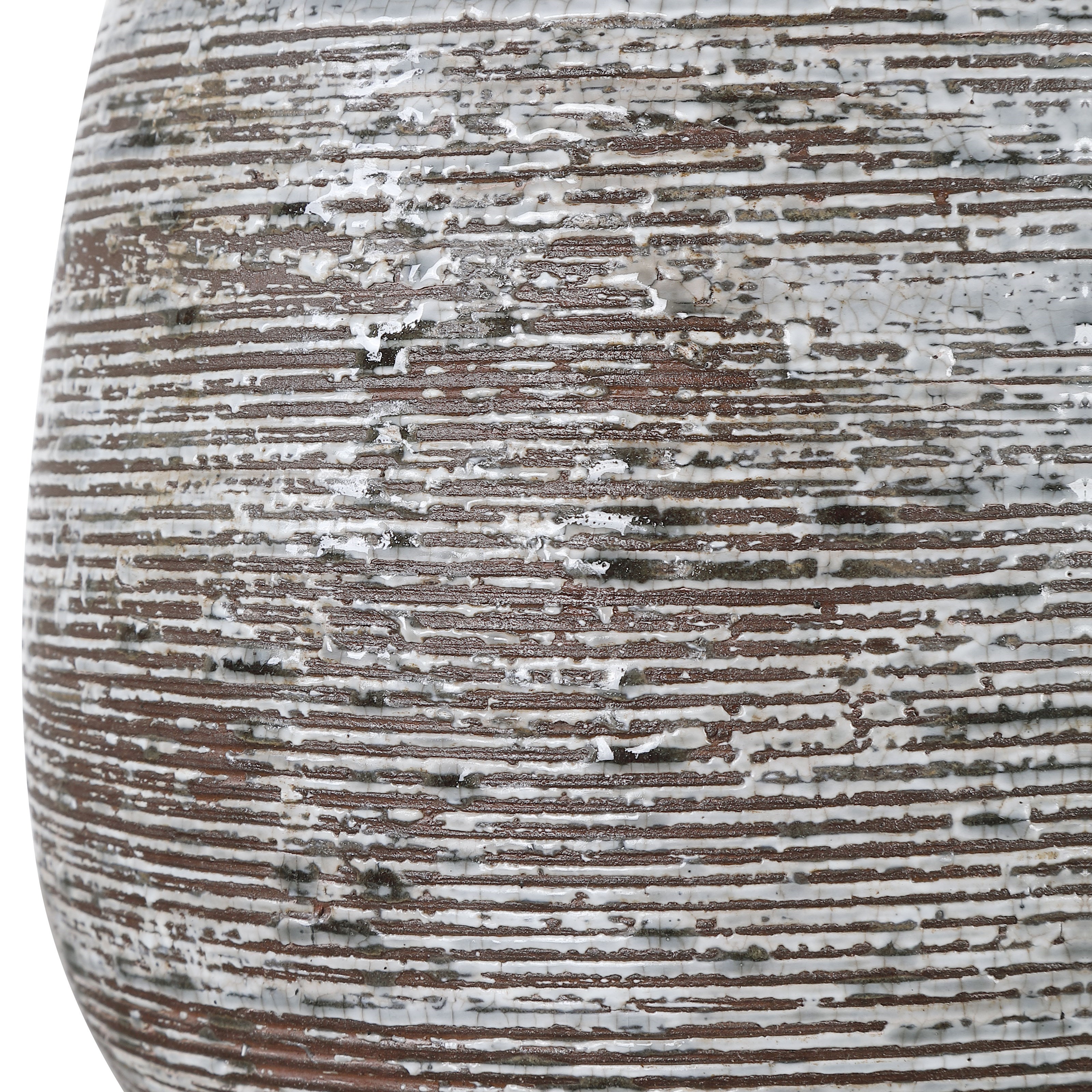 Uttermost Table Lamps White Crackle Table Lamp