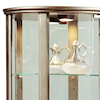 Pulaski Furniture Curios Platinum Glass Door Curio Cabinet
