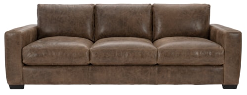 Dawkins Leather Sofa