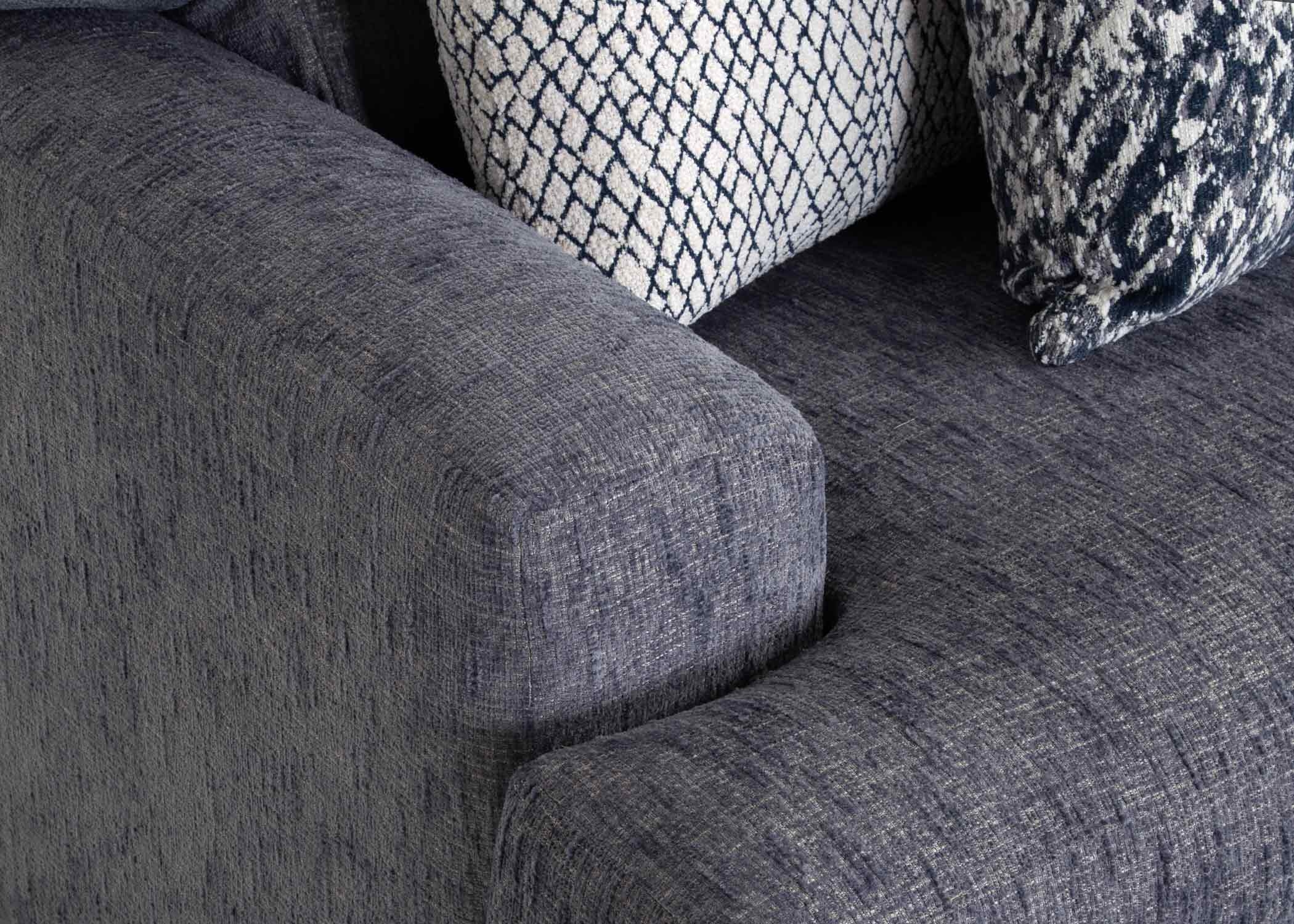 Franklin 960 Sapphire Sofa with Reversible Chaise