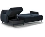 Luonto Dolphin Full XL Chaise Sectional with Sleeper