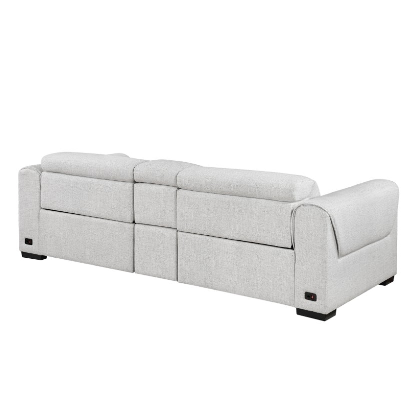 Homelegance McPherson 3-Piece Power Reclining Loveseat