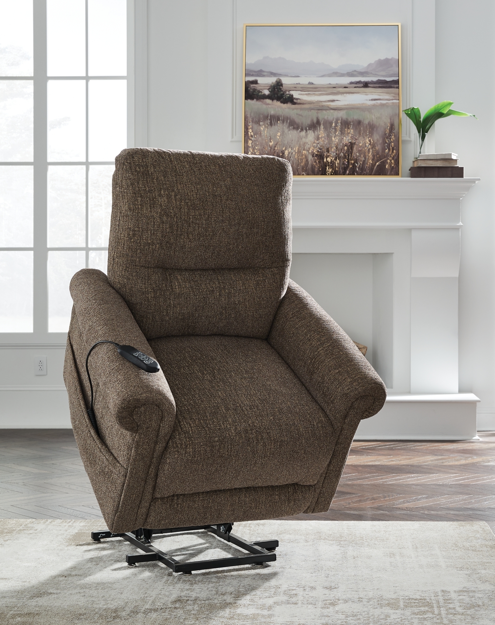 Signature Design by Ashley Aureta Power Lift Recliner