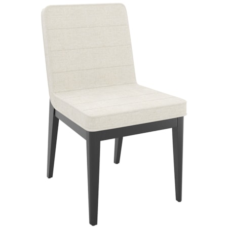 Uph. Dining Side Chair w/Quilted Tufting
