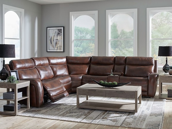 6-Piece Sectional Sofa