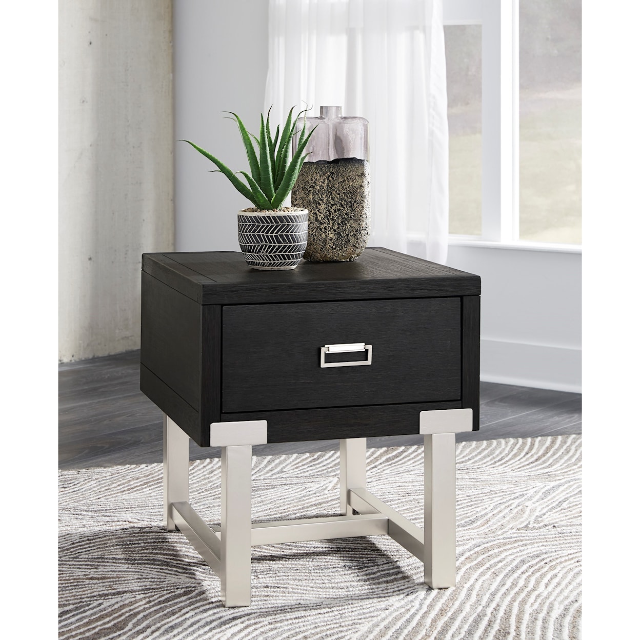 Signature Design by Ashley Chisago Rectangular End Table