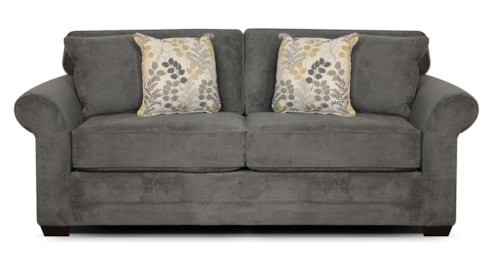 Casual Queen Sleeper Sofa with Air Mattress