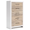 Signature Design by Ashley Charbitt 5-Drawer Chest