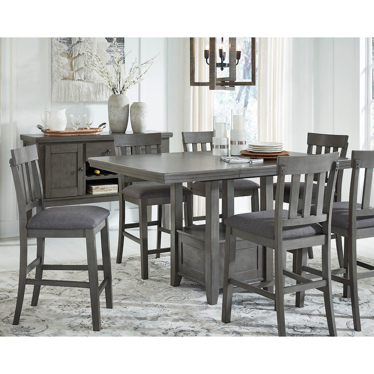 Ashley Furniture Signature Design Hallanden Dining Room Group