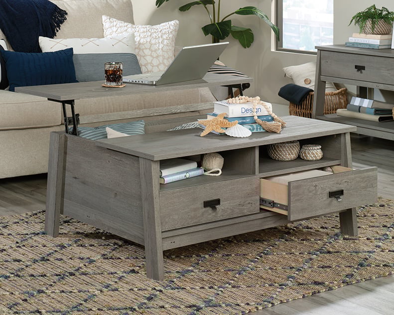 Trestle Lift-Top Coffee Table