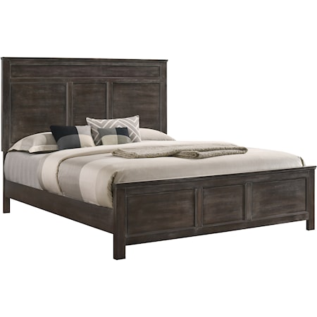 California King Panel Bed