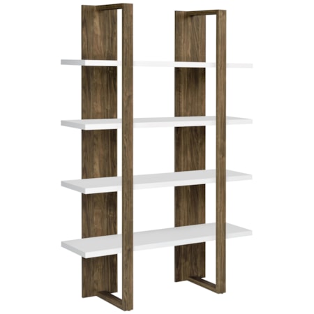 Danbrook 4-shelf Bookshelf and