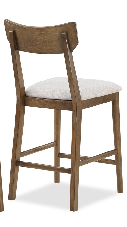 Crown Mark Weldon 2714S24 MidCentury Modern CounterHeight Dining