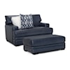 Franklin 973 Sedona Chair and a Half with Ottoman Set