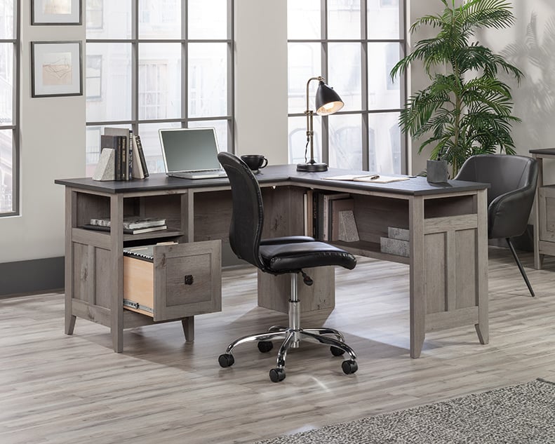 Sauder August Hill L-Shaped Desk