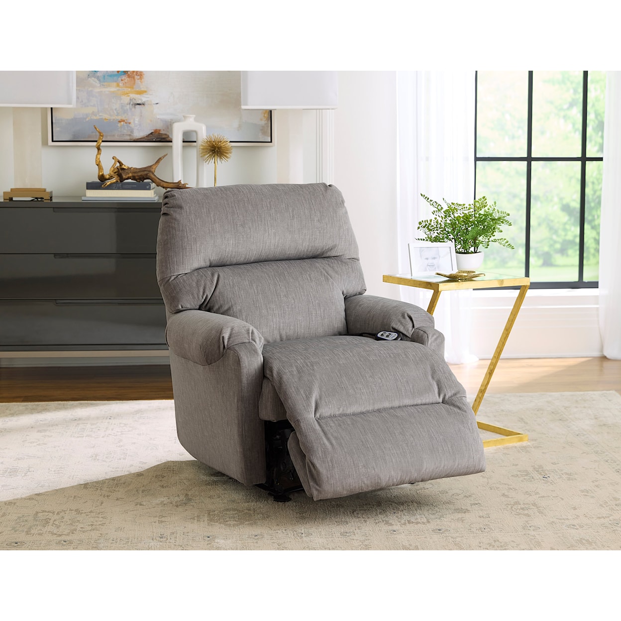 Best Home Furnishings Cannes Power Swivel Glider Recliner