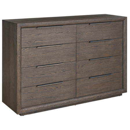 Sable Eight Drawer Dresser