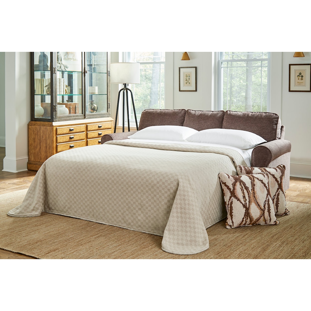 Bravo Furniture Hanway Queen Sleeper Sofa w/ Innerspring Mattress