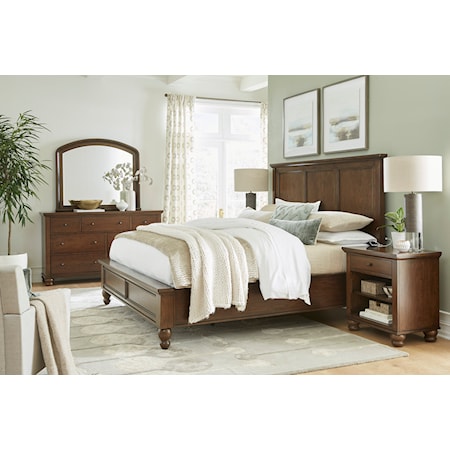 Queen Panel Bed