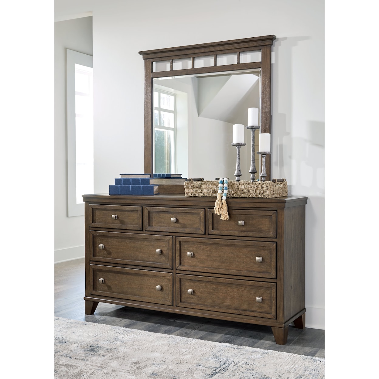 Benchcraft Shawbeck Dresser and Mirror