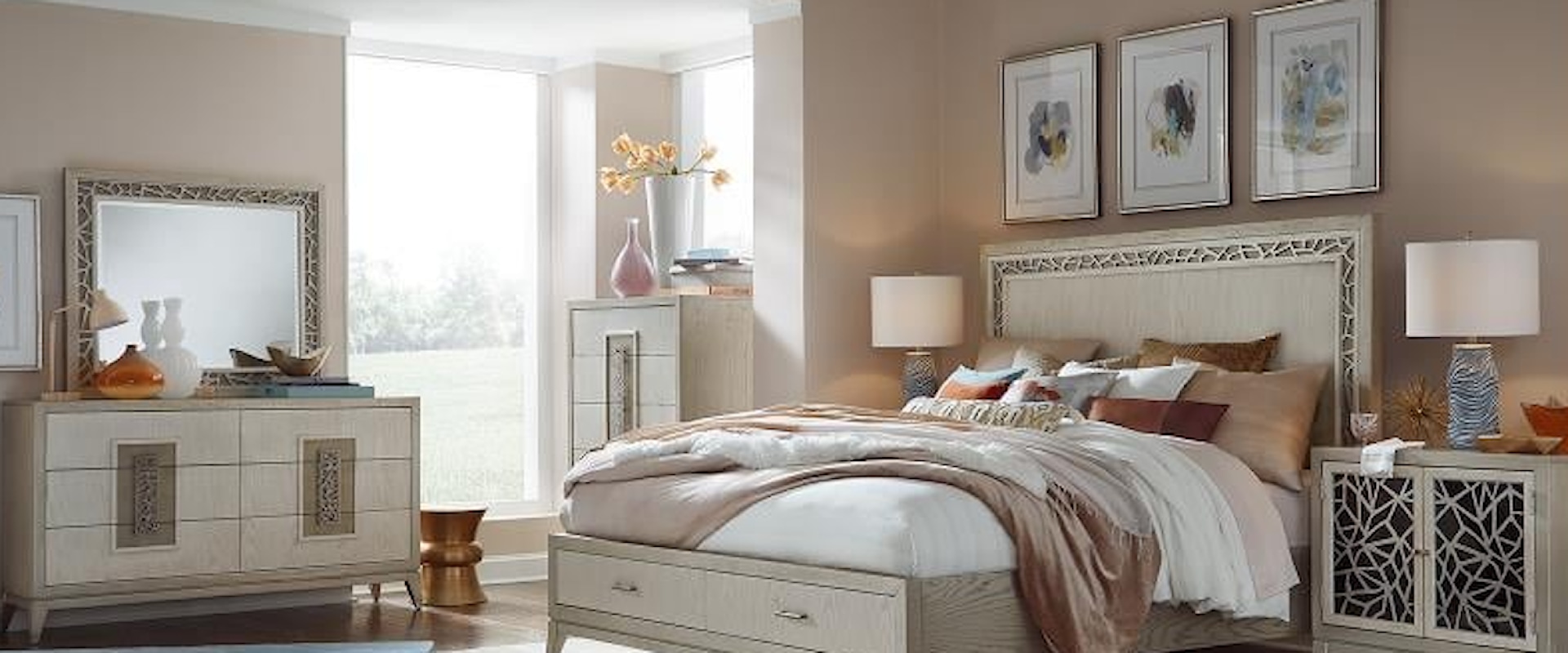 5-Piece Queen Storage Bedroom Set