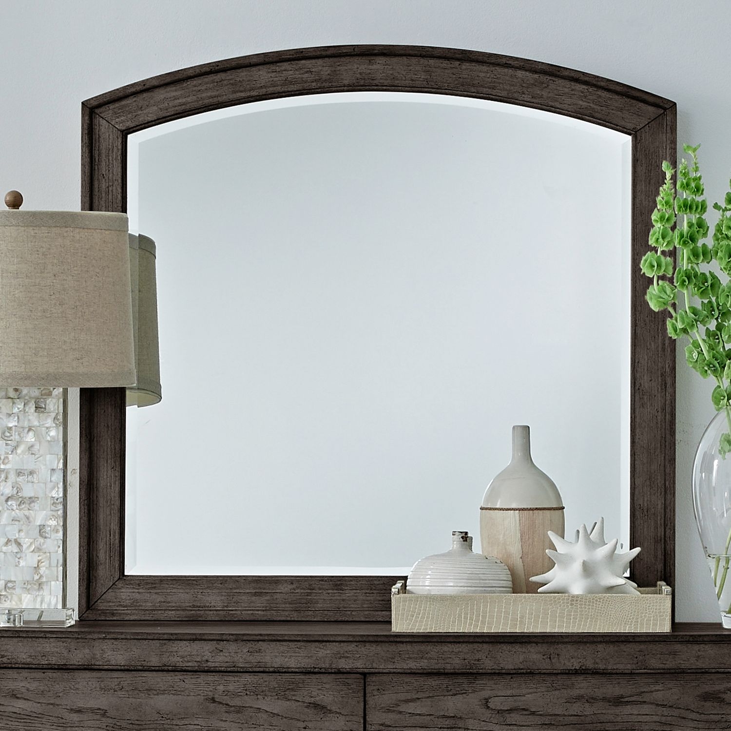 Liberty Furniture Avalon Arched Dresser Mirror