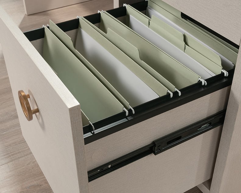 Sauder Grand Coast Single Pedestal Desk