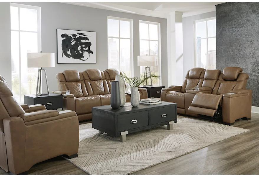 Strikefirst Power Reclining Living Room Set by Signature Design by Ashley at Sam Levitz Furniture