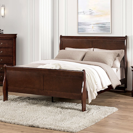 Queen Sleigh Bed