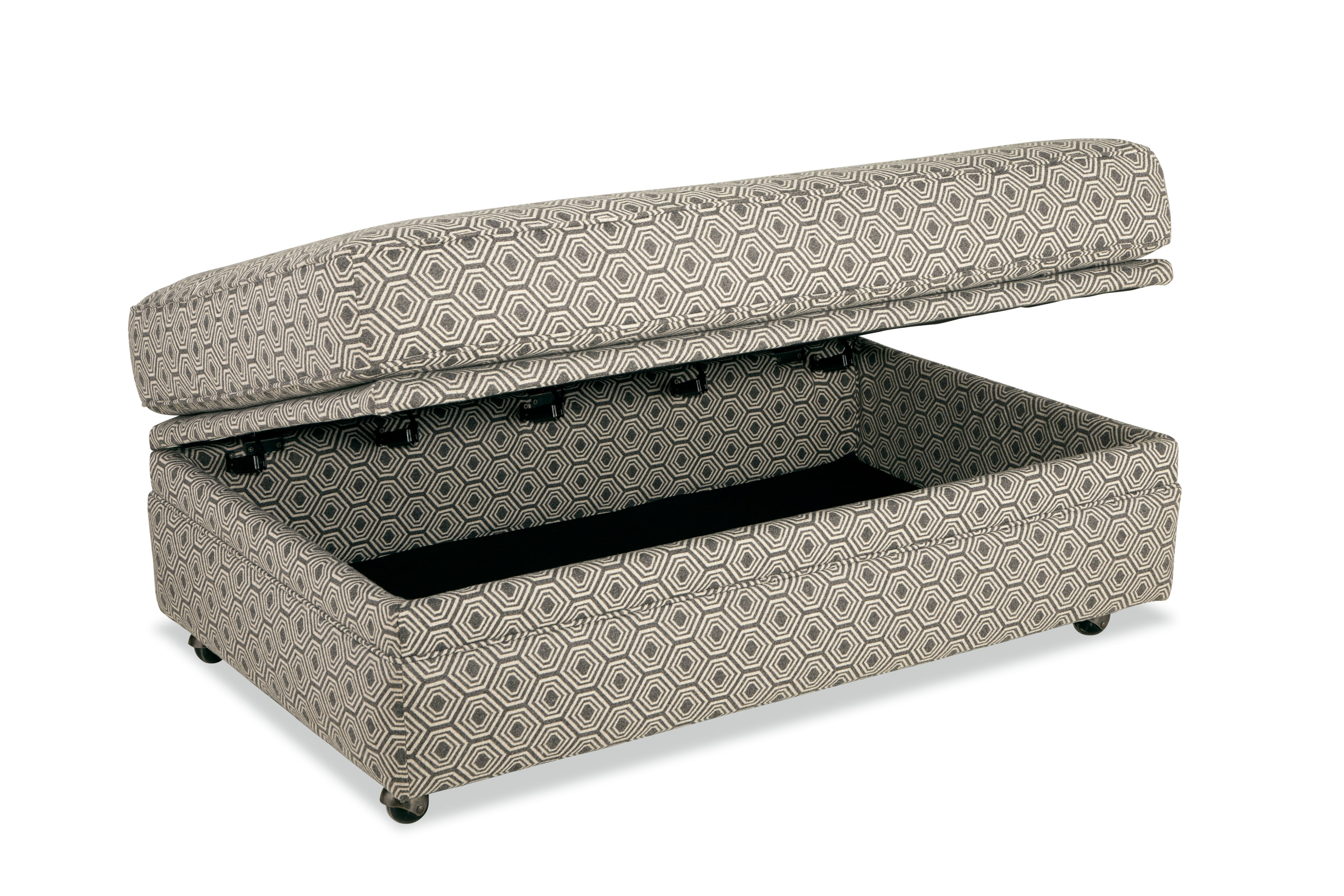 Storage Ottoman w/ Hinge Top