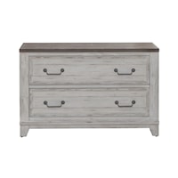 Farmhouse 2-Drawer Curio Base