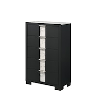 Rangley Contemporary 5-Drawer Bedroom Chest
