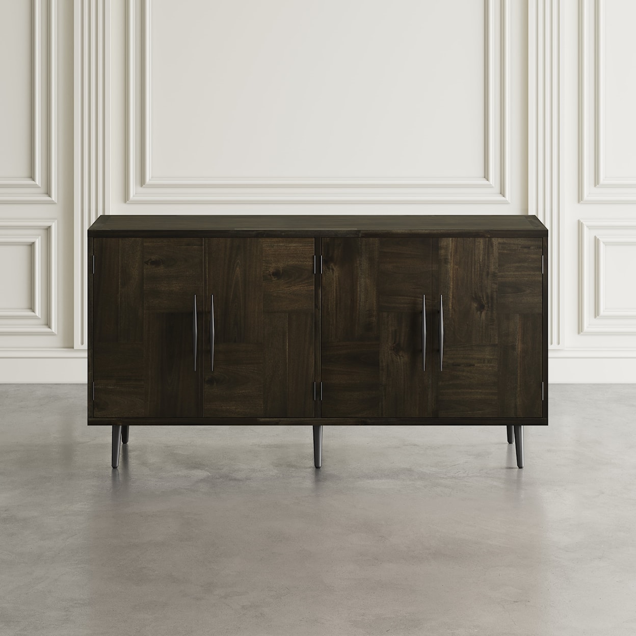 Jofran Colhane 4-Door Accent Cabinet