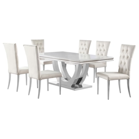 Kerwin 7-piece Dining Table Set and