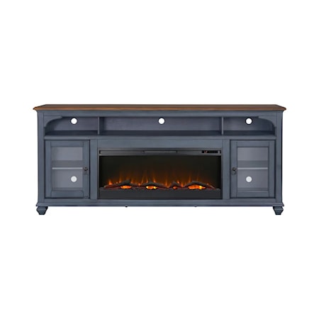 86&quot; Fireplace TV Stand