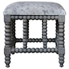 Uttermost Accent Furniture - Benches Estes Faux Cow Hide Small Bench