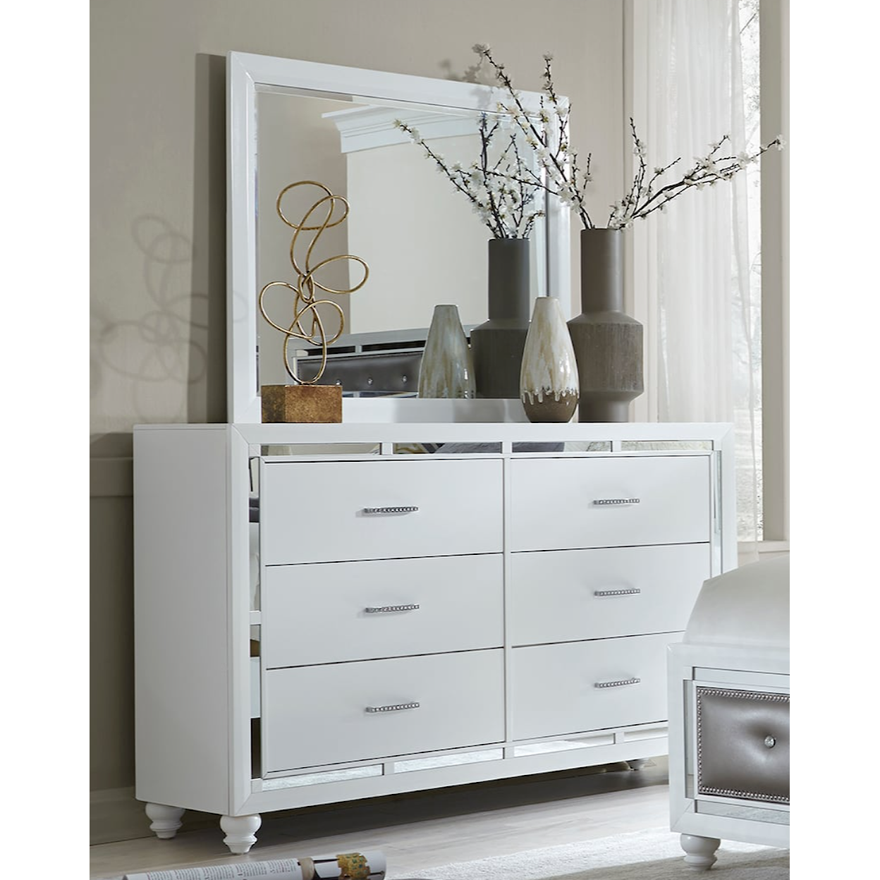 Global Furniture Mackenzie 6-Drawer Dresser