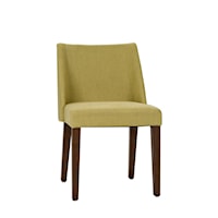 Mid-Century Modern Fully Upholstered Nido Dining Chair