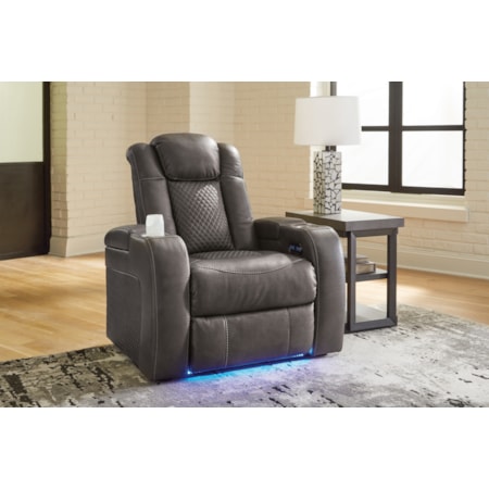Pwr Recliner/adj Headrest