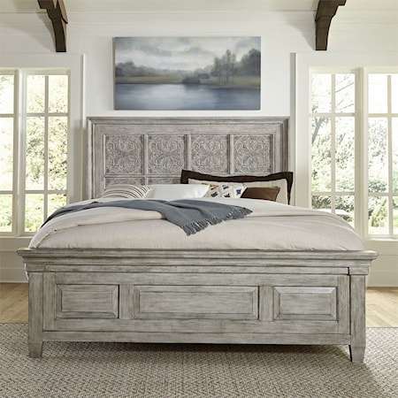 Queen Panel Bed