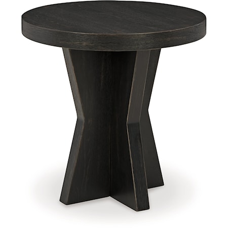 Round End Table