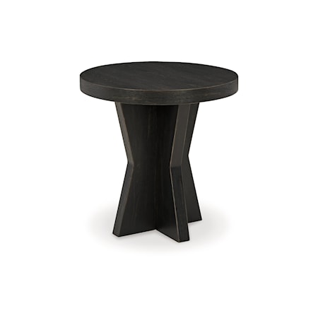 Round End Table