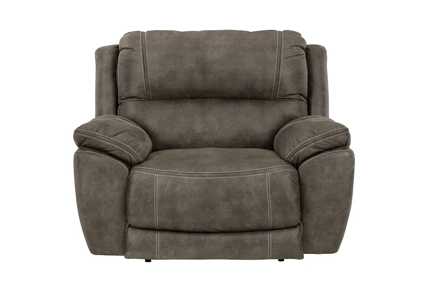 Cranedall Wide Seat Power Recliner by Signature Design by Ashley at Sparks HomeStore