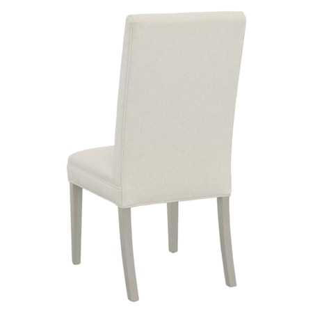 Straight Tall Back Dining Chair