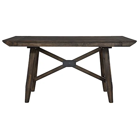 Transitional Counter Height Gathering Dining Table