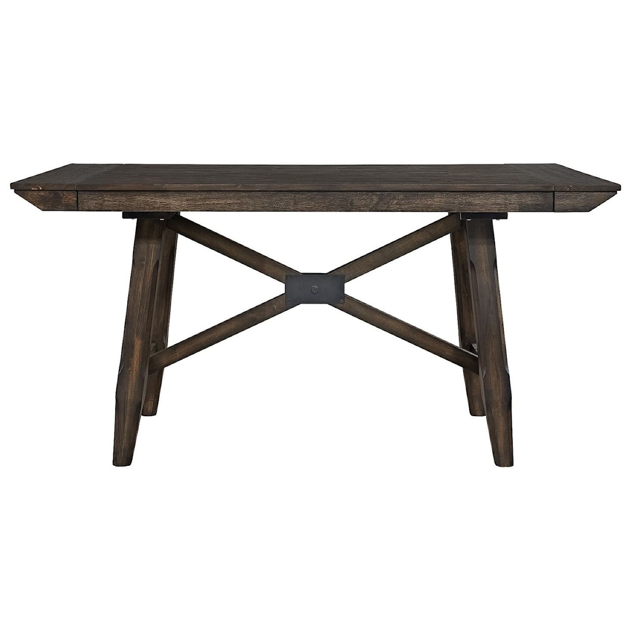 Libby Double Bridge Counter Height Gathering Table